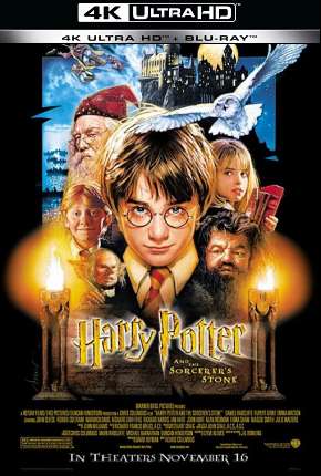 Harry Potter e a Pedra Filosofal - Versão do Cinema - 4K 2001 Torrent