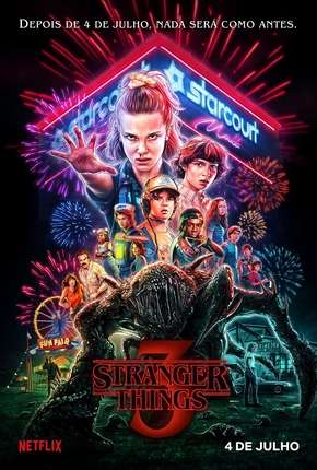 Stranger Things - 3ª Temporada HD Netflix 2019 Torrent