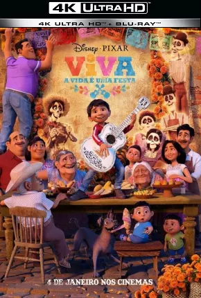 Viva - A Vida é Uma Festa - Coco 4K UHD 2018 Torrent