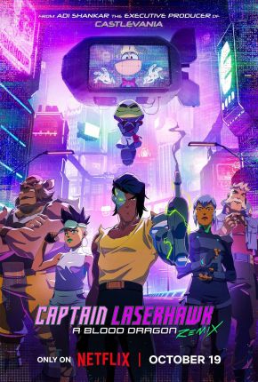 Capitão Laserhawk - Remix Blood Dragon - 1ª Temporada 2023 Torrent